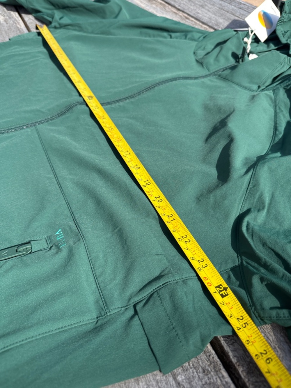 Vuori Women's Renew Trainer Shell jacket Viridian green size XL NWT‎ - Picture 2 of 7